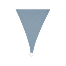 Voile solaire - rectangulaire - 2 x 3 m - couleur : gris ardoise clair