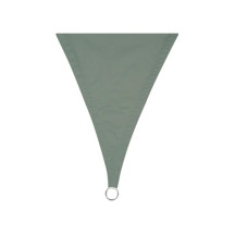 Voile solaire - rectangulaire - 2 x 3 m - couleur : gris vert