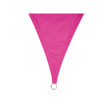 Voile solaire - carré - 3.6 x 3.6 m - couleur: fuchsia