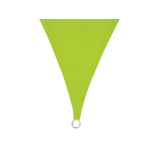 Voile solaire - carré - 3.6 x 3.6 m - couleur: vert lime