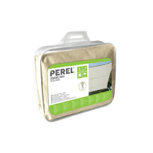 Voile solaire - carré - 5 x 5 m - couleur: crème
