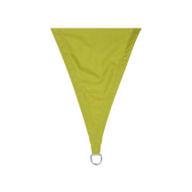 Voile solaire - carré - 5 x 5 m - couleur: vert lime