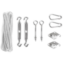 Kit de montage pour voile solaire
