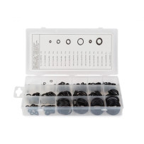 Assortiment de joints toriques métriques en nitrile, 225 pièces
