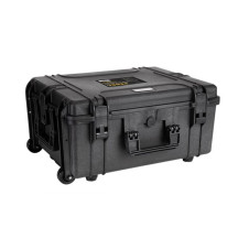 MALLETTE RIGIDE TROLLY - 604 x 473 x 283 mm - AVEC MOUSSE - 80 L
