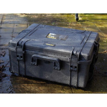 MALLETTE RIGIDE TROLLY - 604 x 473 x 283 mm - AVEC MOUSSE - 80 L