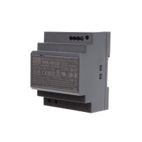 ALIMENTATION - 1 SORTIE - 100 W - 12 V 7.5 A - MONTAGE SUR RAIL DIN - POUR USAGE INDUSTRIEL