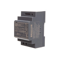 ALIMENTATION - 1 SORTIE - 60 W - 12 V 4.5 A - MONTAGE SUR RAIL DIN - POUR USAGE INDUSTRIEL