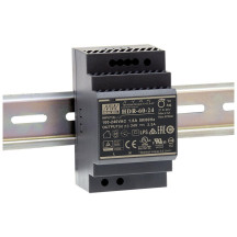 ALIMENTATION - 1 SORTIE - 60 W - 24 V 2.5 A - MONTAGE SUR RAIL DIN - POUR USAGE INDUSTRIEL