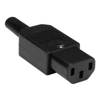 CONNECTEUR AC FEMELLE - POUR CÂBLE - 10 A
