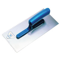 Jung - plâtroir - denté - manche en plastique - 6 x 6 mm - 272 g - pro