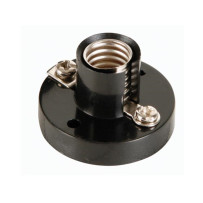 DOUILLE DE LAMPE AC, E10, NOIRE