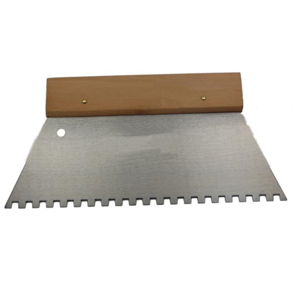 SPATULE À COLLE - 245 mm - DENTS  6 x 6 mm