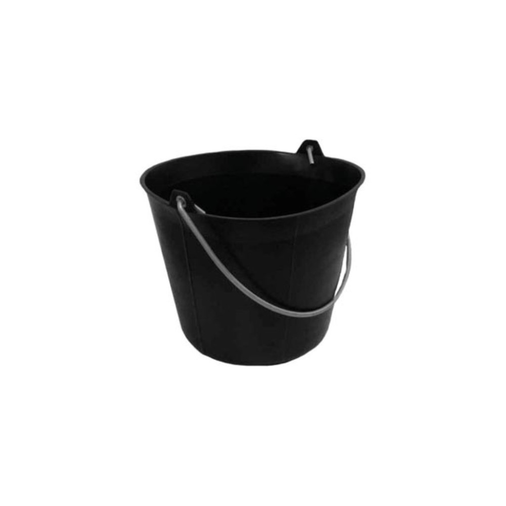 Taliaplast - seau de maçon - 11 l - plastique - noir