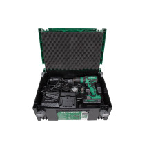 Perceuse-visseuse sans fil, 18V, 55 Nm, coffret HSC II, y compris les accessoires, 2 x 2Ah batteries et chargeur.