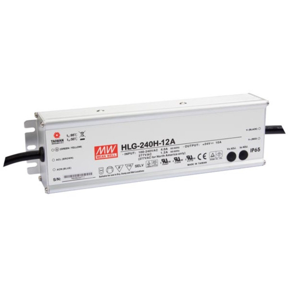 ALIMENTATION À DÉCOUPAGE  - SORTIE SIMPLE - 240W - 12V