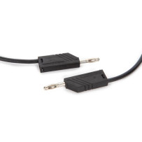 CORDON DE MESURE 4mm 50cm - NOIR (MLN-SIL / 1)