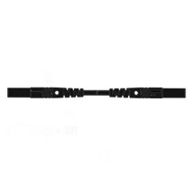 CORDON DE MESURE ISOLE 25cm et Ø 4mm - NOIR (MLB/GG-SH 25/1)