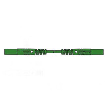 CORDON DE MESURE ISOLE 100cm et Ø 4mm - VERT (MLB/GG-SH 100/1)