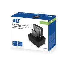 Station d'accueil pour double disque dur SATA USB 3.2 Gen1 vers 2.5" et 3.5".