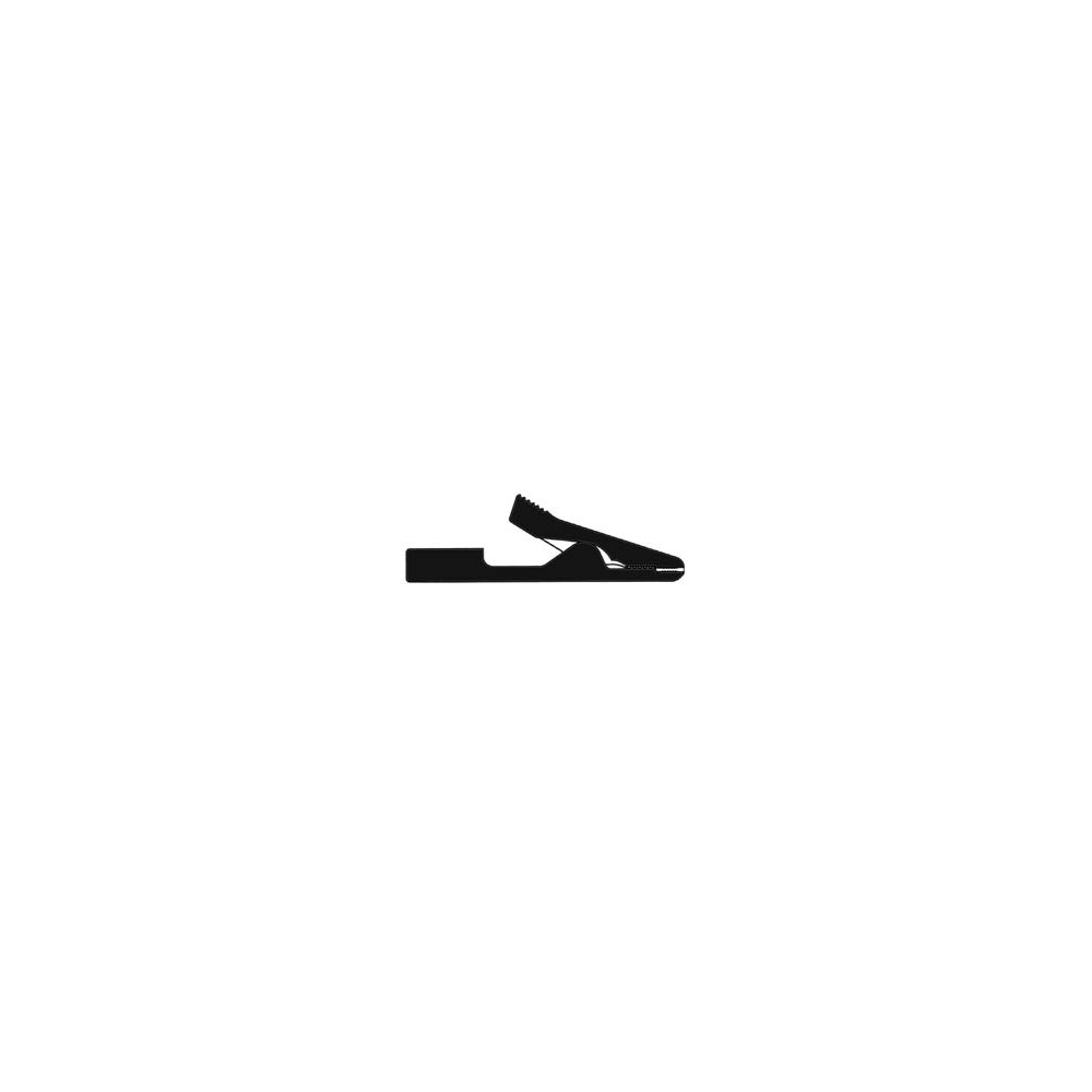 PINCE CROCODILE ISOLEE 2mm - NOIR (MA1)