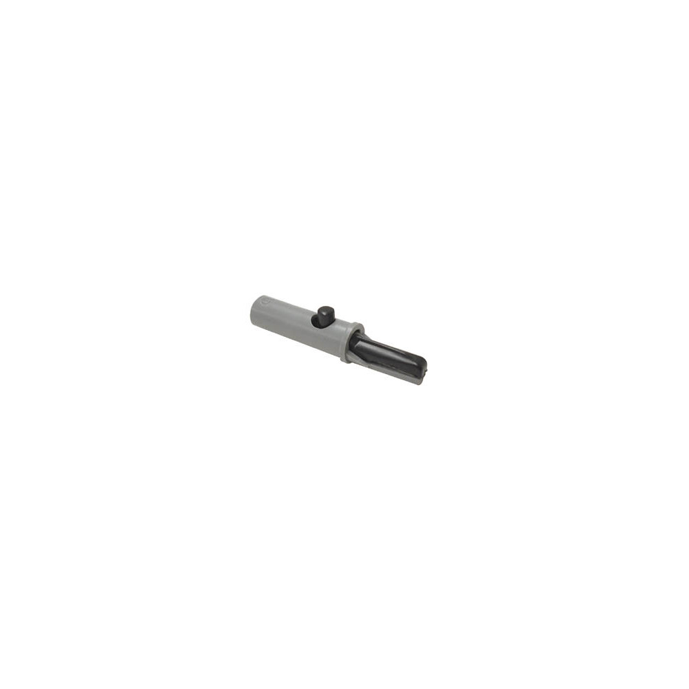PINCE CROCODILE ISOLEE 4mm 6A  - NOIR (AK 10)