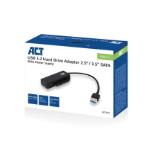 Câble adaptateur USB 3.2 Gen1 vers SATA 2.5" / 3.5" pour SSD/HDD avec alimentation électrique