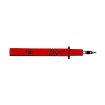 POINTE DE TOUCHE 4mm IEC1010 - ROUGE (PRÜF 2700)