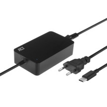 Chargeur USB-C pour ordinateurs portables jusqu'à 15.6", 65 W Modèle mince
