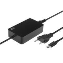 Chargeur USB-C pour ordinateurs portables jusqu'à 15.6", 65 W Modèle mince