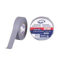 Ruban isolant PVC VDE - gris 19mm x 20m