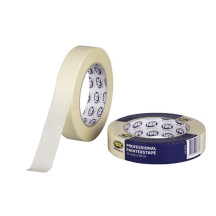 Ruban de masquage 60°C - blanc crème 25mm x 50m