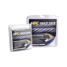 Ruban adhésif double face multi-tack - semi-transparent - 12 mm x 5 m