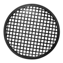 GRILLE MÉTALLIQUE POUR ENCEINTE 5" - NOIR - 10 pcs