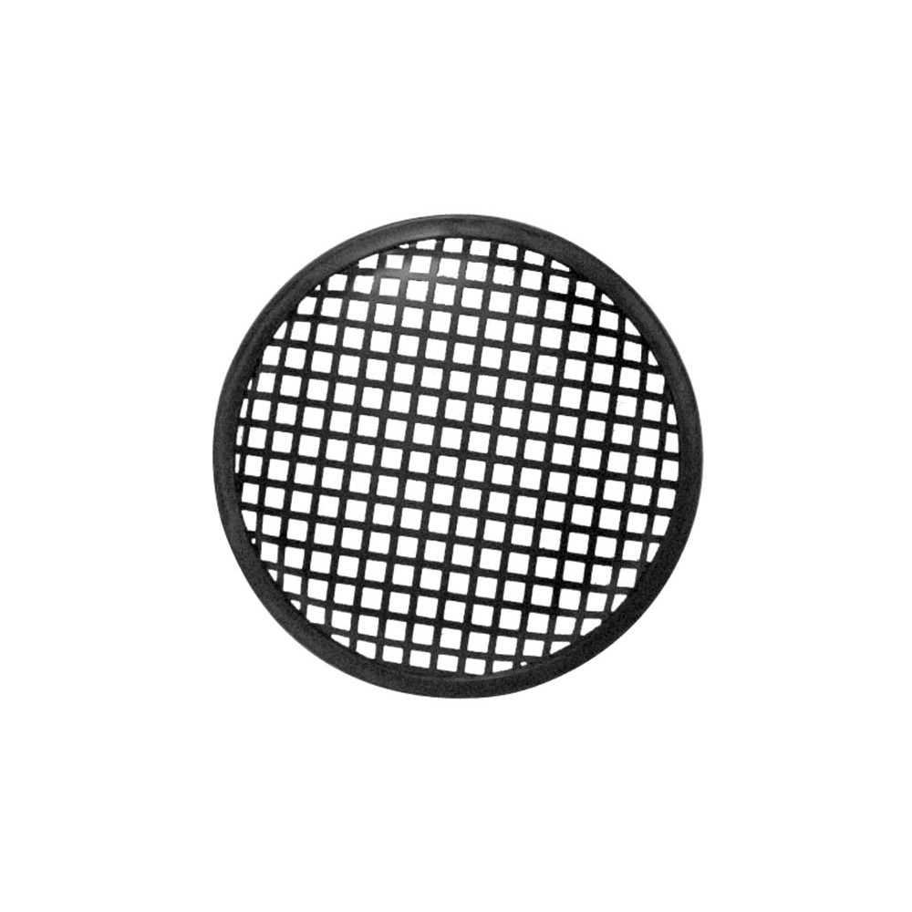 GRILLE MÉTALLIQUE POUR ENCEINTE 5" - NOIR - 10 pcs