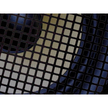 GRILLE MÉTALLIQUE POUR ENCEINTE 38.1cm - NOIR