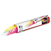 JEU DE TUBES FLUORESCENTS Ø 0.5 x 20 cm - DIFFÉRENTES COULEURS (50 pcs/boîte)