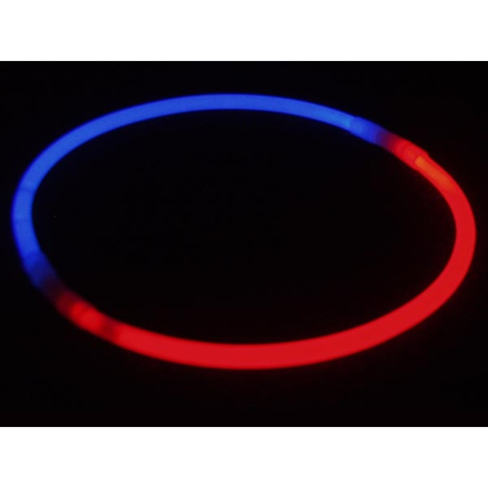 JEU DE TUBES FLUORESCENTS Ø 0.5 x 20 cm - DIFFÉRENTES COULEURS (3 pcs / jeu)