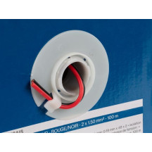 CÂBLE HAUT-PARLEUR - ROUGE/NOIR - 2 x 1.50 mm² - 100 m