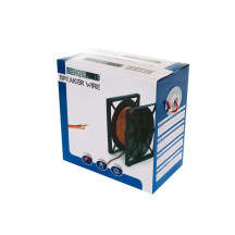 CÂBLE HAUT-PARLEUR - ROUGE/NOIR - 2 x 1.50 mm² - 100 m