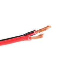 CÂBLE HAUT-PARLEUR - ROUGE/NOIR - 2 x 2.50 mm² - 100 m