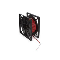 CÂBLE HAUT-PARLEUR CCA - ROUGE/NOIR - 2 x 1.50 mm² - ROULEAU 100 m