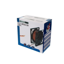 CÂBLE HAUT-PARLEUR CCA - ROUGE/NOIR - 2 x 1.50 mm² - ROULEAU 100 m