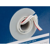 CÂBLE HAUT-PARLEUR - BLANC - 2 x 1.50 mm² - 100 m