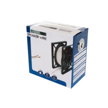 CÂBLE HAUT-PARLEUR - BLANC - 2 x 1.50 mm² - 100 m