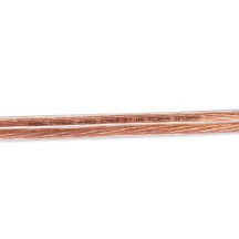 CÂBLE HAUT-PARLEUR - TRANSPARENT - 2 x 1.50 mm² - 100 m