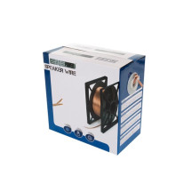 CÂBLE HAUT-PARLEUR - TRANSPARENT - 2 x 2.50 mm² - 100 m
