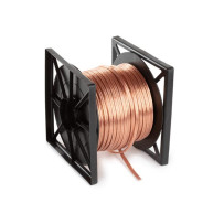 CÂBLE HAUT-PARLEUR - TRANSPARENT - 2 x 4.00 mm² - 100 m