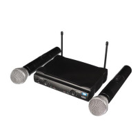 MICROPHONE UHF SANS FIL - 2 CANAUX