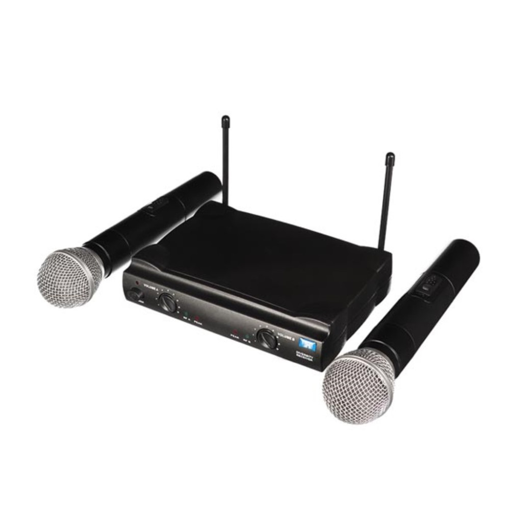 MICROPHONE UHF SANS FIL - 2 CANAUX